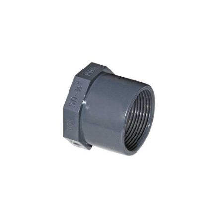 Picture of UH-PVC ONE  SIDE FEMALE THREADED REDUCER ADAPTOR