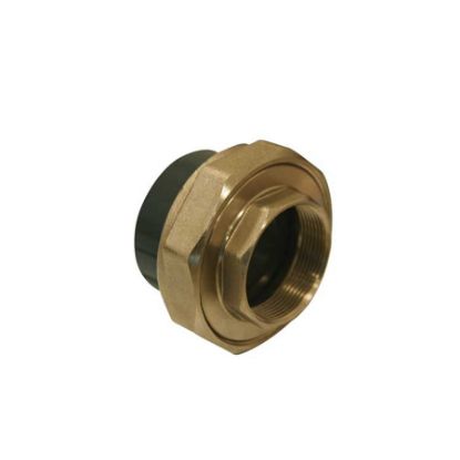 Picture of UH-PVC OUTLET BRASS UNION FEMALE THREADED