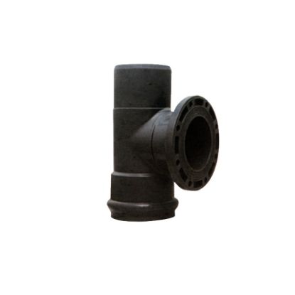 Picture of U-PVC 90° TEE WITH FLANGE END M/F